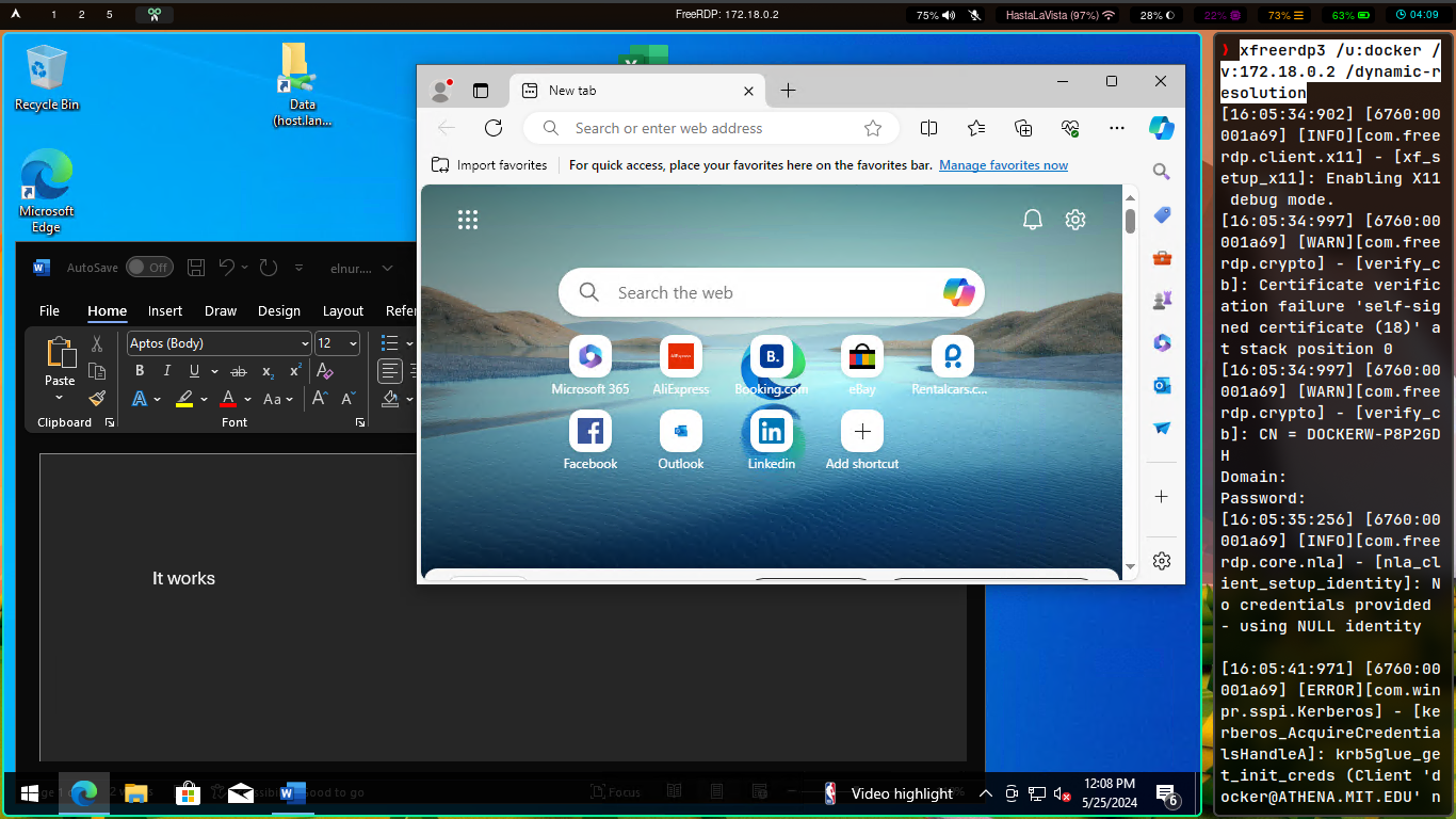 Alternative way to run Windows VM on Linux&nbsp;(Docker)