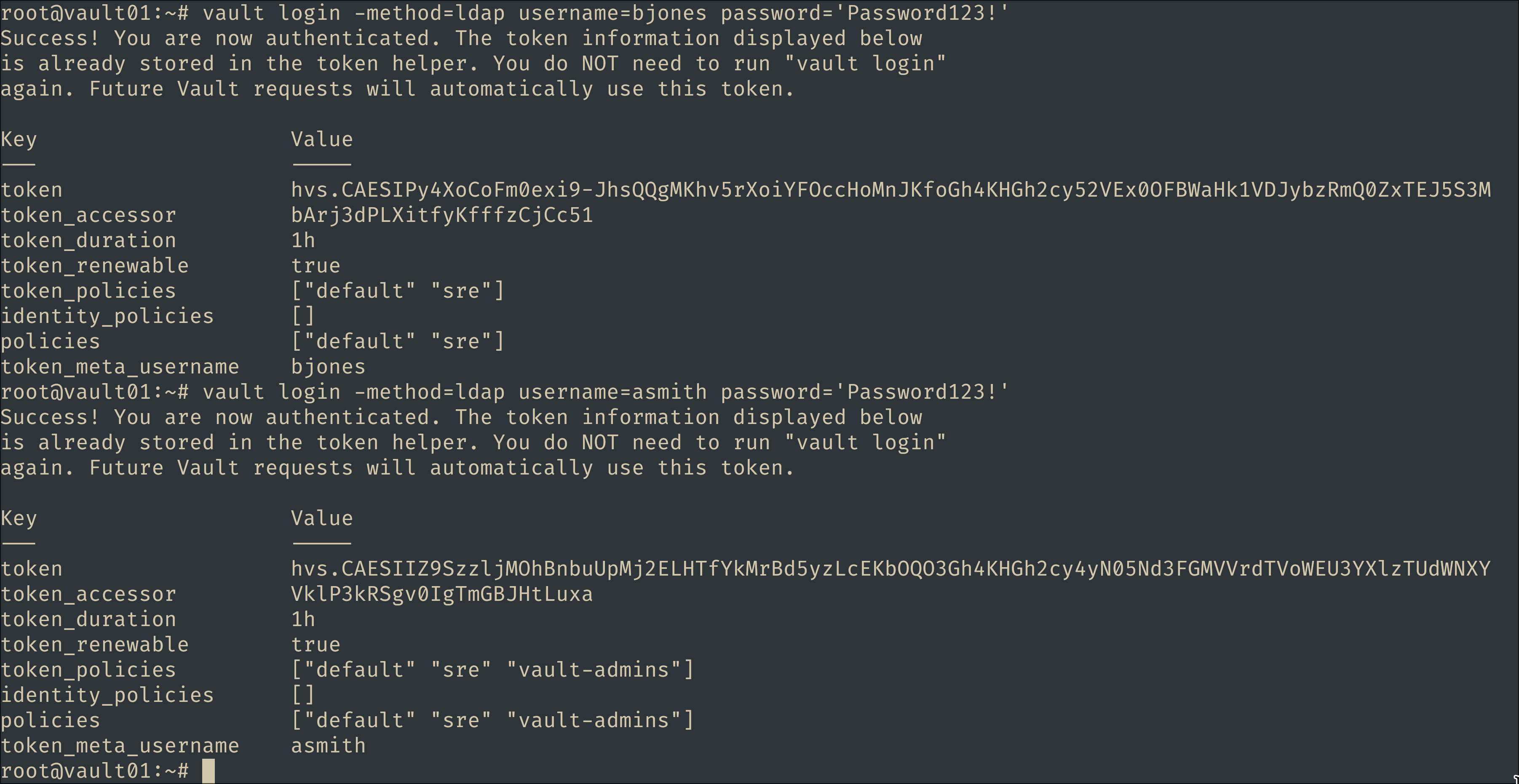 LDAP login resolving a single team