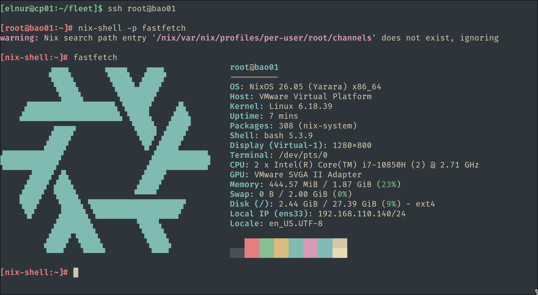 OpenBao single instance running on NixOS