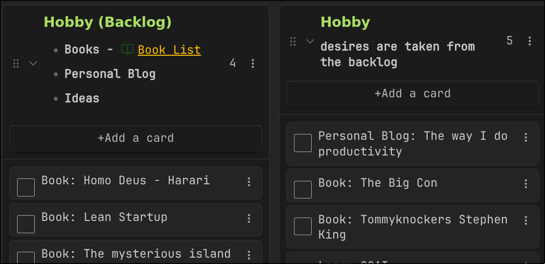 Fragment from ToDo List